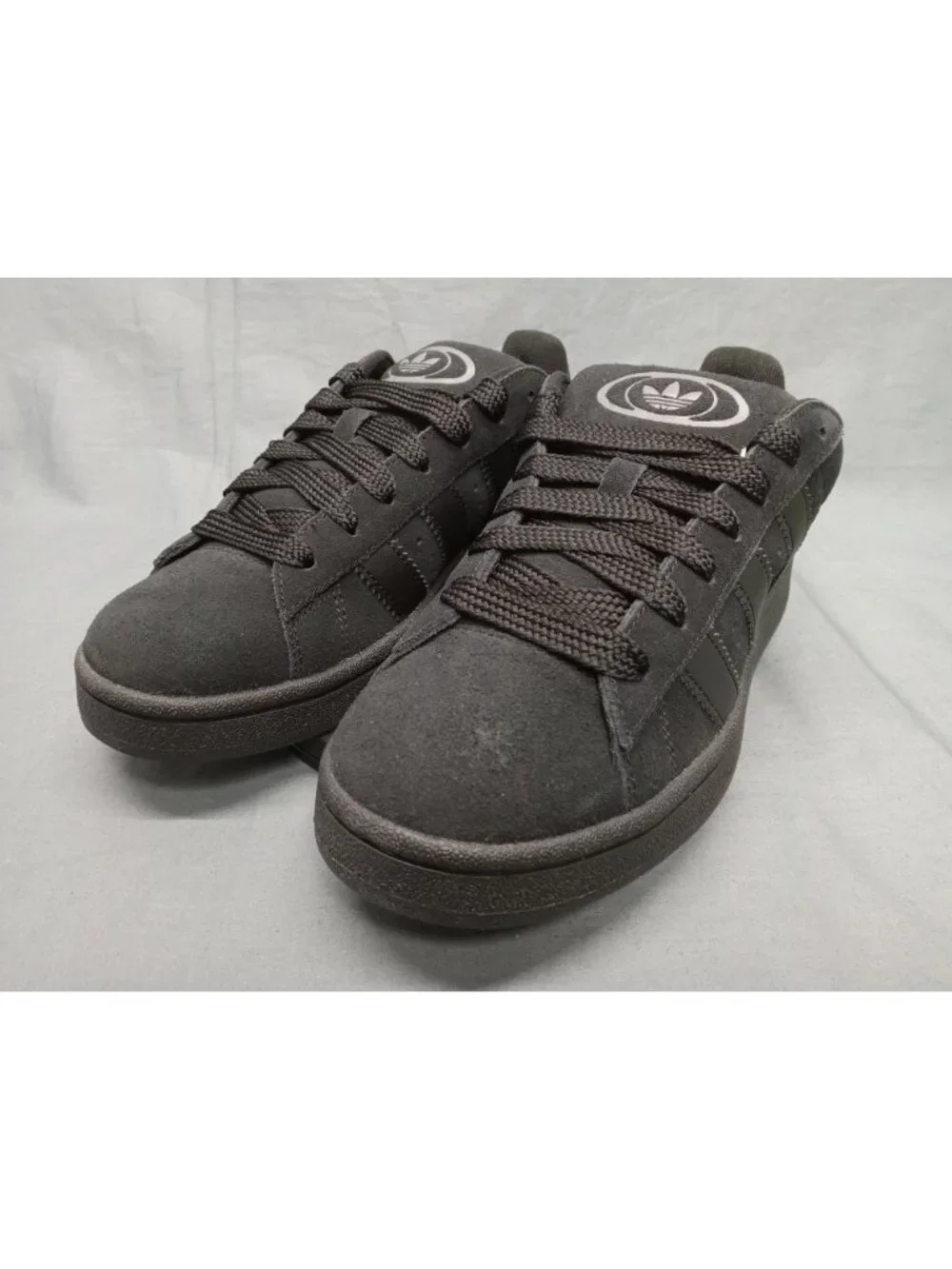 Adidas Campus 00s J Sneakers Suede Double Black Boys Size 6 NEW NO BOX!
